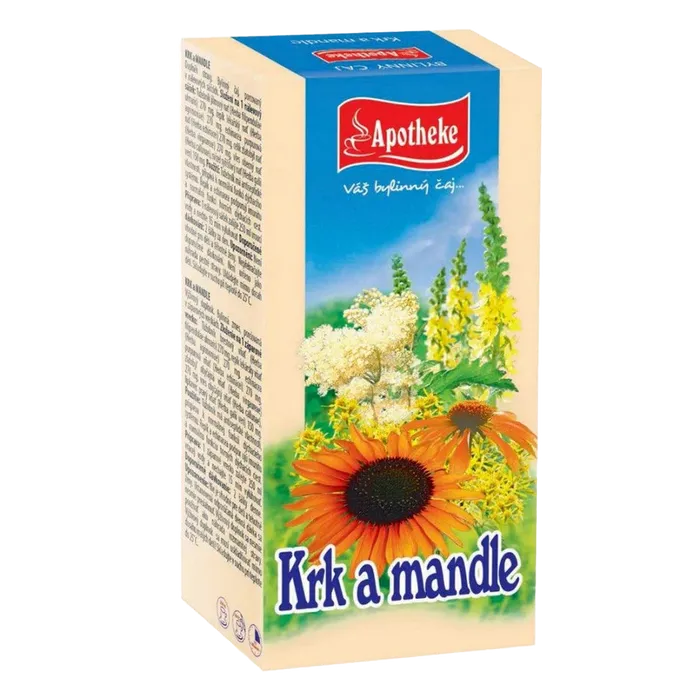 Apotheke Krk a mandle čaj 20x1,5g